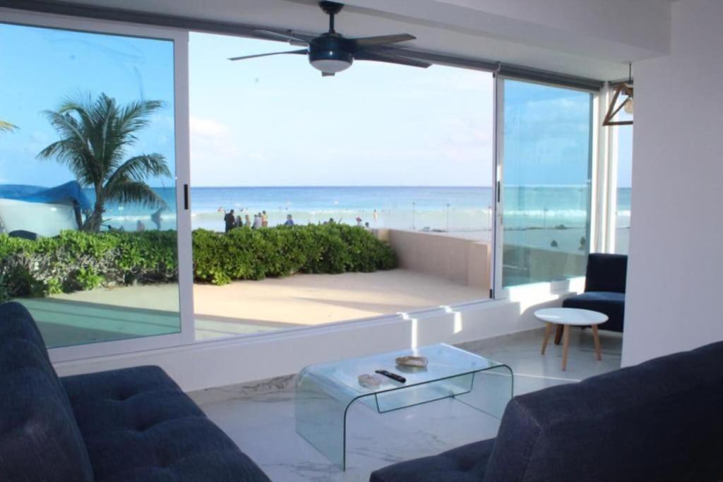 Beach Front Renewed Apartment Cancun Dış mekan fotoğraf