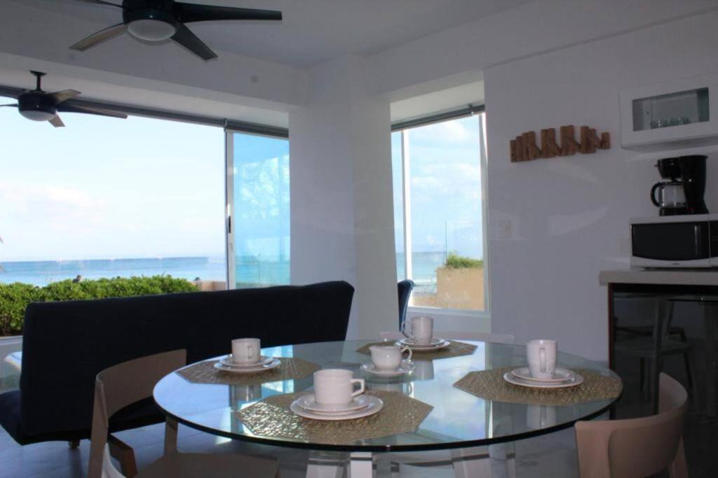 Beach Front Renewed Apartment Cancun Dış mekan fotoğraf